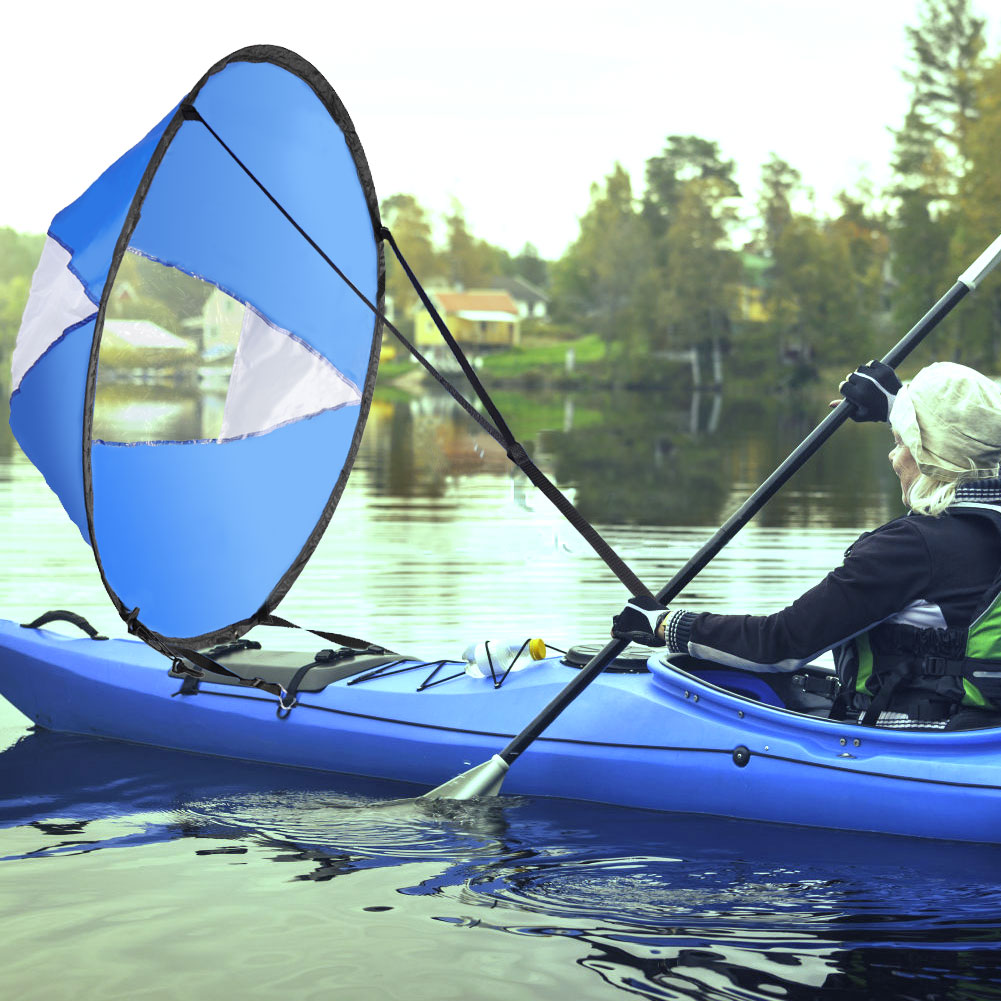 Fishing Kayak Crate - Vela per kayak da 108 cm,