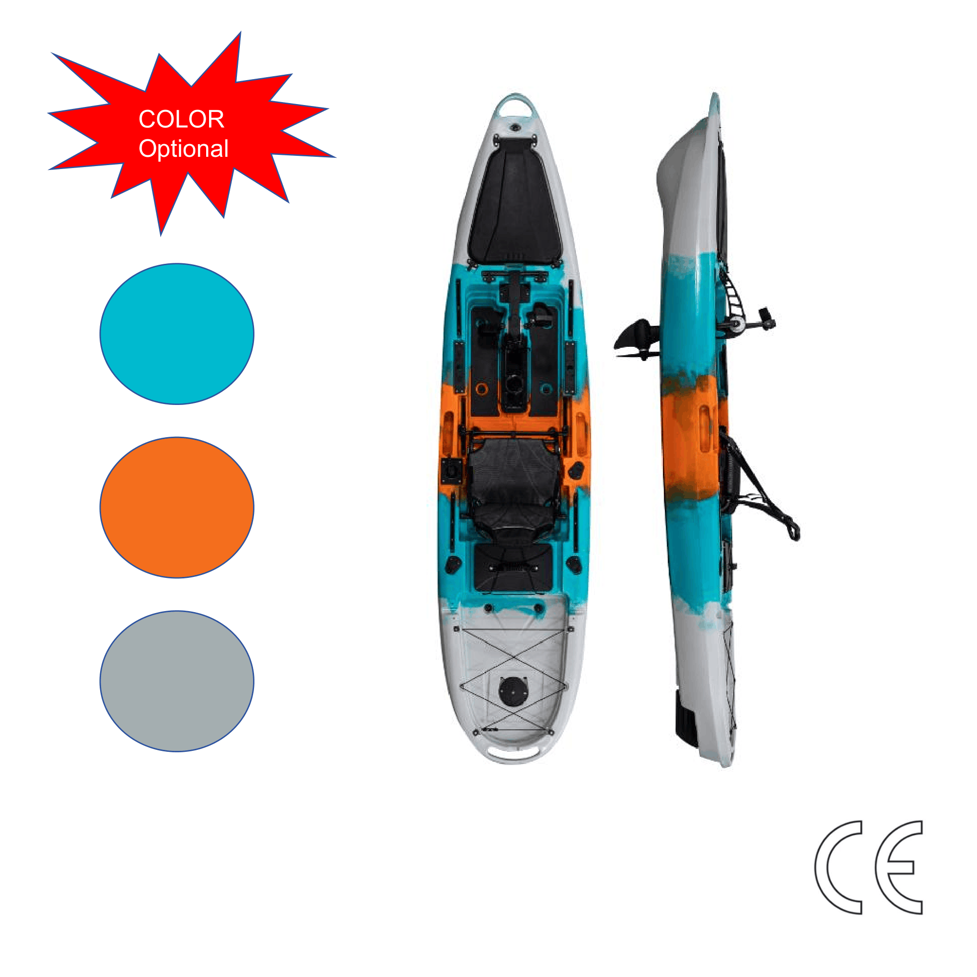 Kayak da Pesca Mirage Propel 1 - Fishing Kayak Pedal Drive recensione e prezzo
