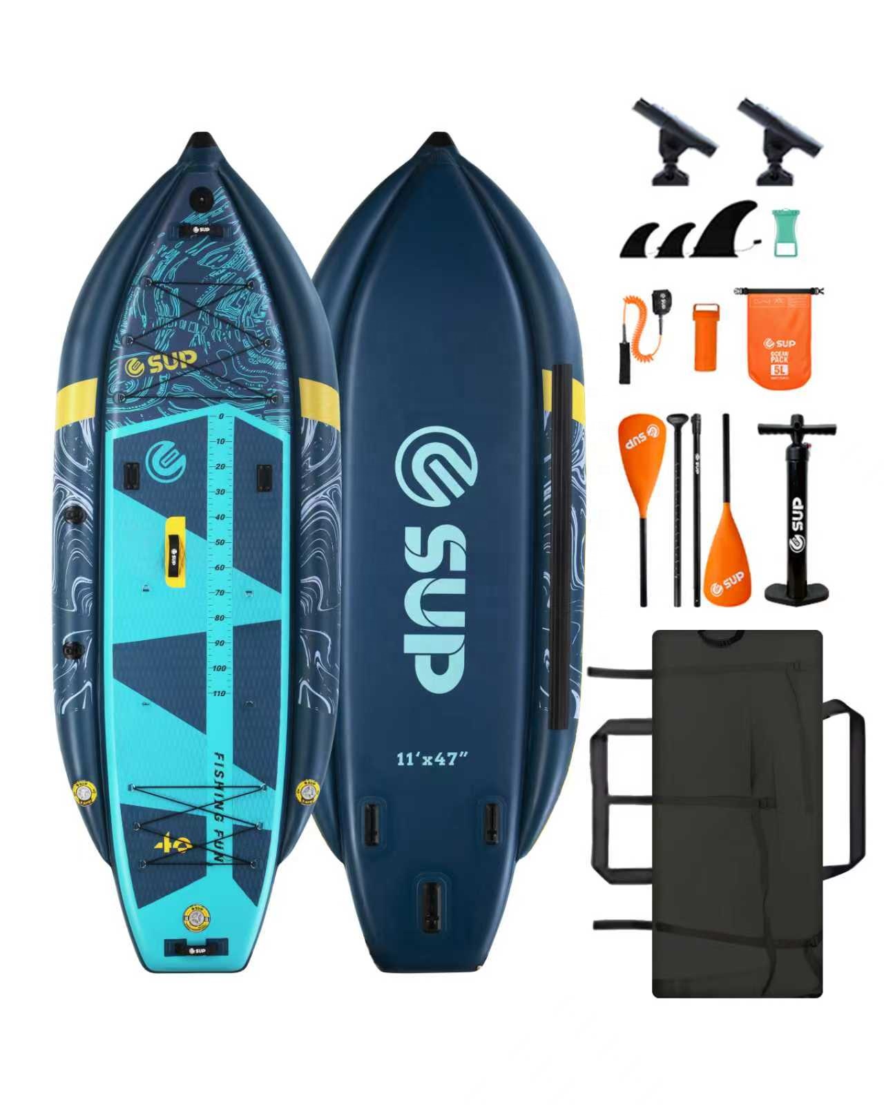Kayak Gonfiabile da Pesca con  - Fishing Kayak Sit On Top recensione e prezzo